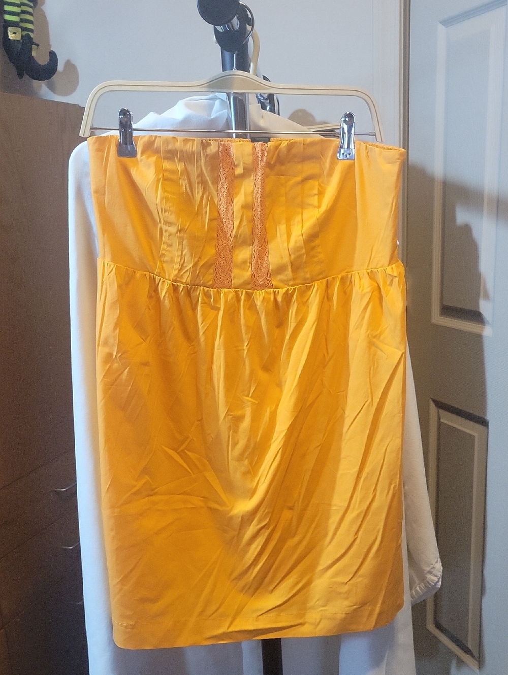 wild fable Strapless Orange Dress